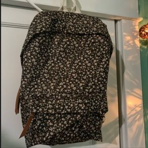 Brandy Melville Floral Backpack